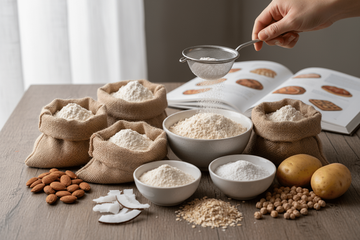 par quoi remplacer la farine