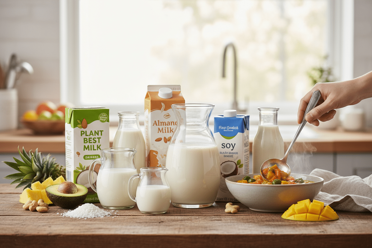 par quoi remplacer le lait de coco